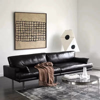 Leather Sofa, Sofa Set for Living Room, 3/4 Seater Couch