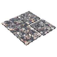 Pure Era - 12''x 12'' Interlocking Stone Deck Tiles Patio Tiles