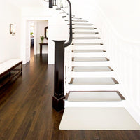 Pure Era - Non-slip Tape Free Bullnose Carpet Stair Treads Pet Friendly Peel and Stick