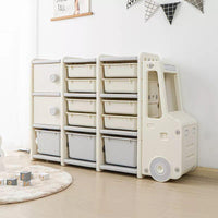 Kids Cabinet Toys Storage Organizer - Truck