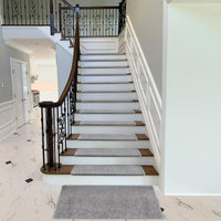 Pure Era Bullnose Carpet Stair Treads Tape Free Indoor Stair Protectors Pet Friendly Non-Slip 