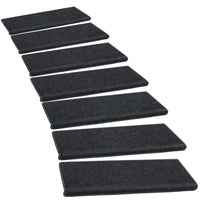 Pure Era - Non-slip Tape Free Bullnose Carpet Stair Treads Pet Friendly Peel and Stick