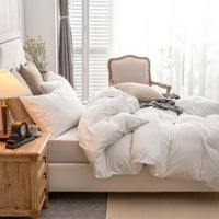 Pure Era - Jersey Duvet Cover Set - Off White