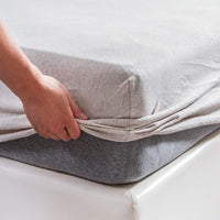 Pure Era - T-shirt Cotton Jersey Knit Bed Fitted Sheet