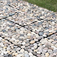 Pure Era - 12''x 12'' Interlocking Stone Deck Tiles Patio Tiles