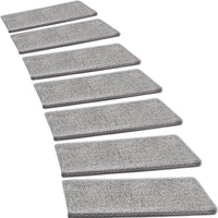 Pure Era Bullnose Carpet Stair Treads Tape Free Indoor Stair Protectors Pet Friendly Non-Slip 