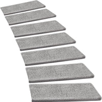 Pure Era - Non-slip Tape Free Bullnose Carpet Stair Treads Pet Friendly Peel and Stick