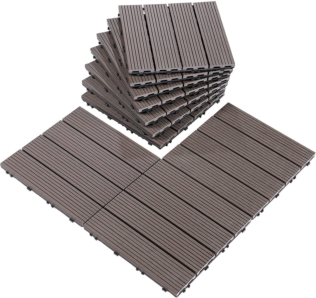 Pure Era - Composite Interlocking Deck Tile, patio tiles, outdoor decking flooring, pool decking