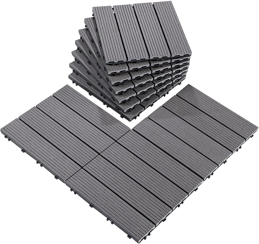 Pure Era - Composite Interlocking Deck Tile, patio tiles, outdoor decking flooring, pool decking