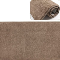 Bullnose Carpet Stair Treads - Camel Brown