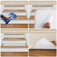 Carpet Stair Treads | Ultra Plush Soft (Set of 14,12,7,2)