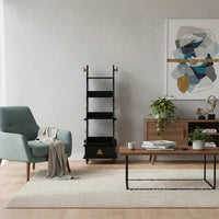 Kids Rotating Bookshelf, Wooden Mobile Children’s Book Rack, Floor Standing 360° Spin Bookcase with Wheels, Montessori Storage Organizer for Nursery, Bedroom & Playroom