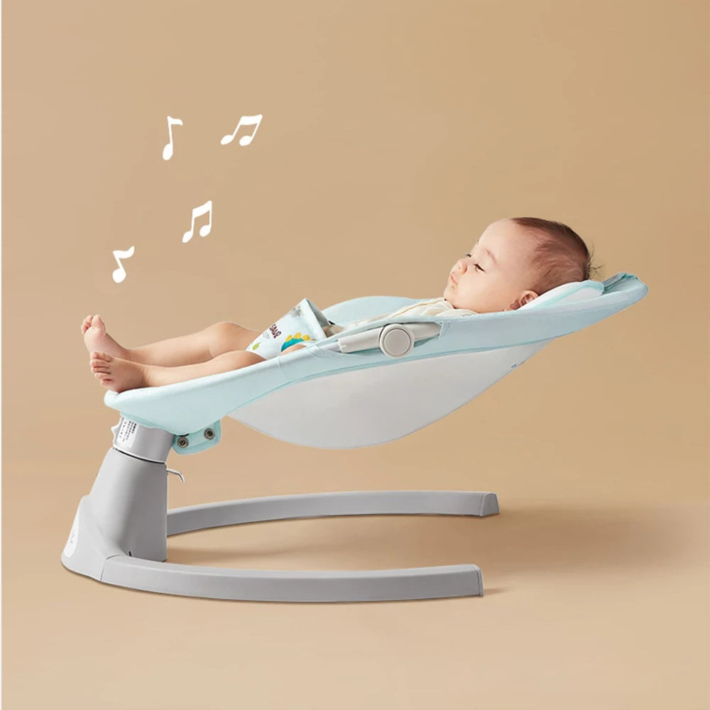Foldable Newborn Bassinet Electric Baby Bassinet 7-piece set