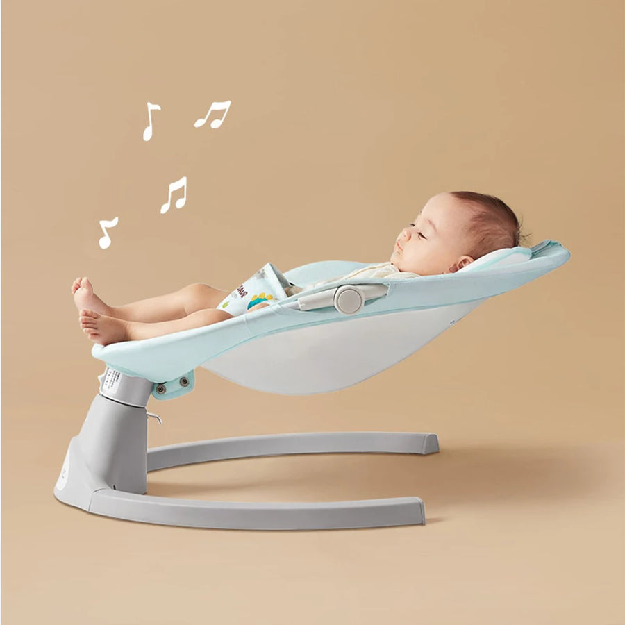 Foldable Newborn Bassinet Electric Baby Bassinet 7-piece set