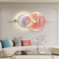Modern Wall Lamp in Cyberpunk Style With Remote Control for Living Room, Bedroom