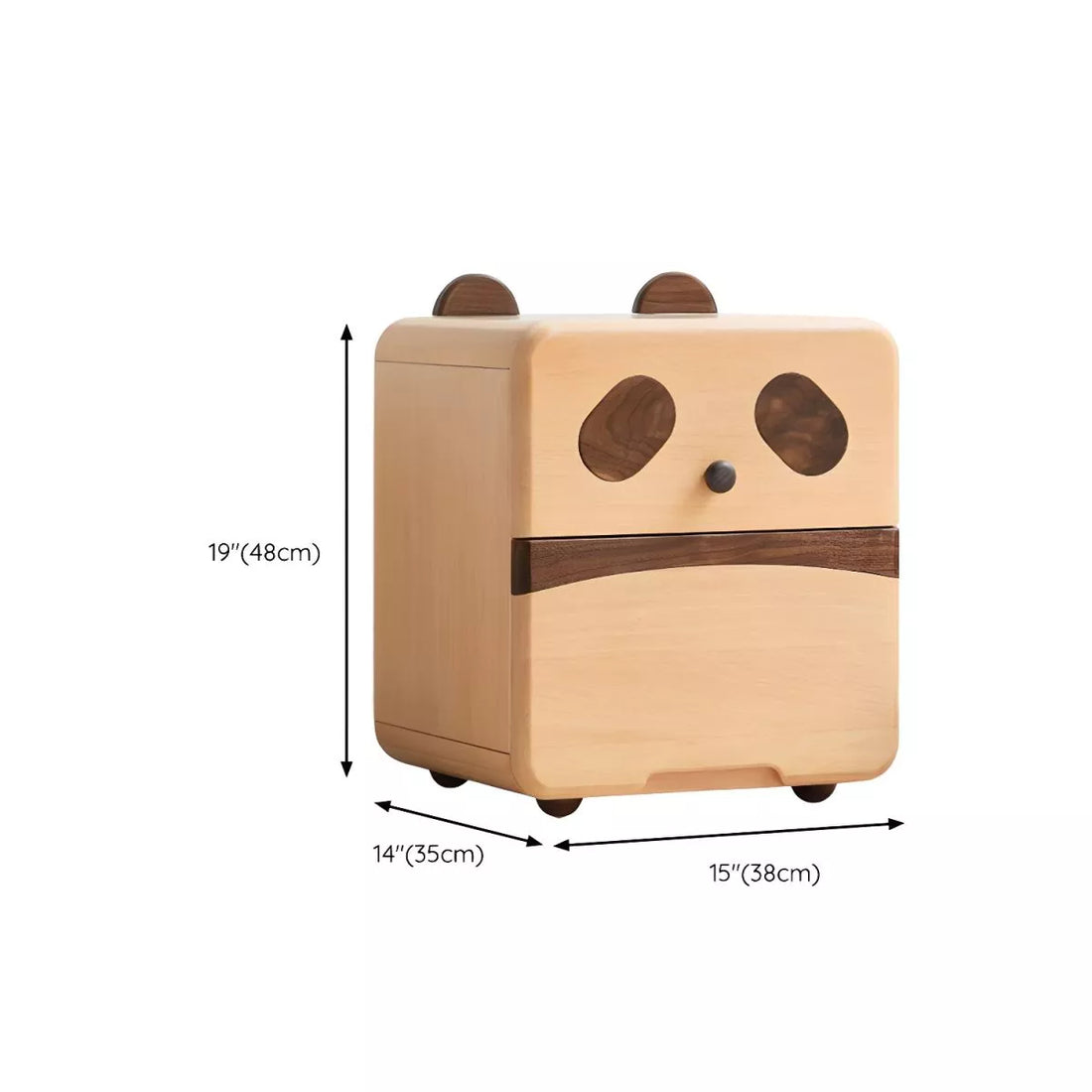 Nightstand Wooden Bedside Table Bedroom Children's Storage Cabinet Small Household Household Bedside Shelves Bedside Table Side Tables