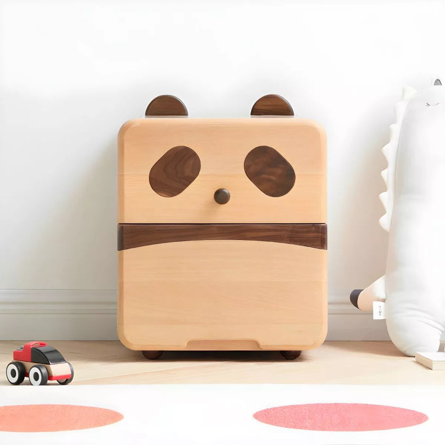 Nightstand Wooden Bedside Table Bedroom Children's Storage Cabinet Small Household Household Bedside Shelves Bedside Table Side Tables