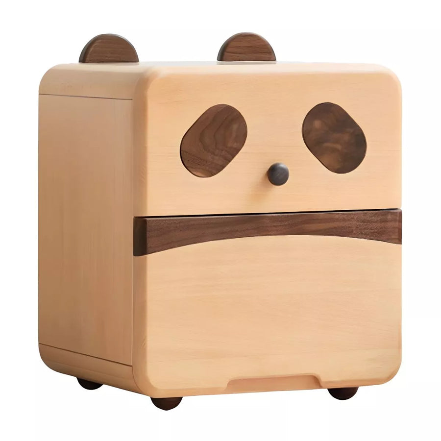 Nightstand Wooden Bedside Table Bedroom Children's Storage Cabinet Small Household Household Bedside Shelves Bedside Table Side Tables