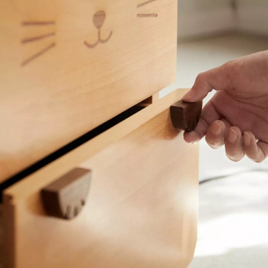 Cute Children's Nightstand - Wood - 2 Styles