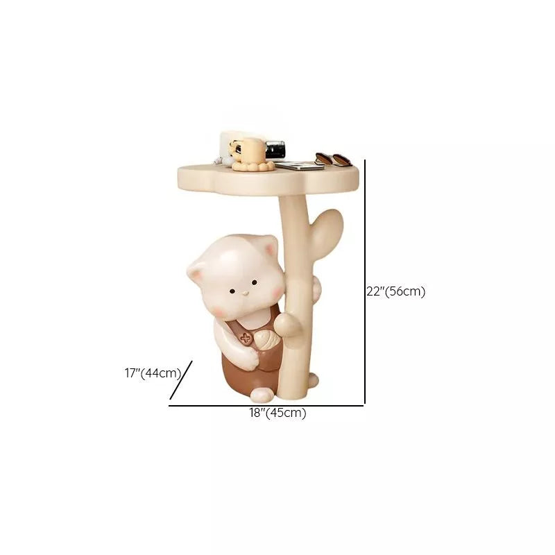 Sculpture Statue Large Floor Decorations Placement Ornaments Living Room TV Cabinet Next to The Tray Storage Decorations Modern Home Decoration