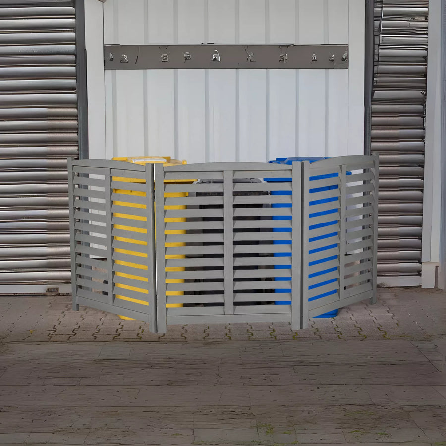 Outdoor Air Conditioner Fence Screen, Outside Wood Privacy Fence