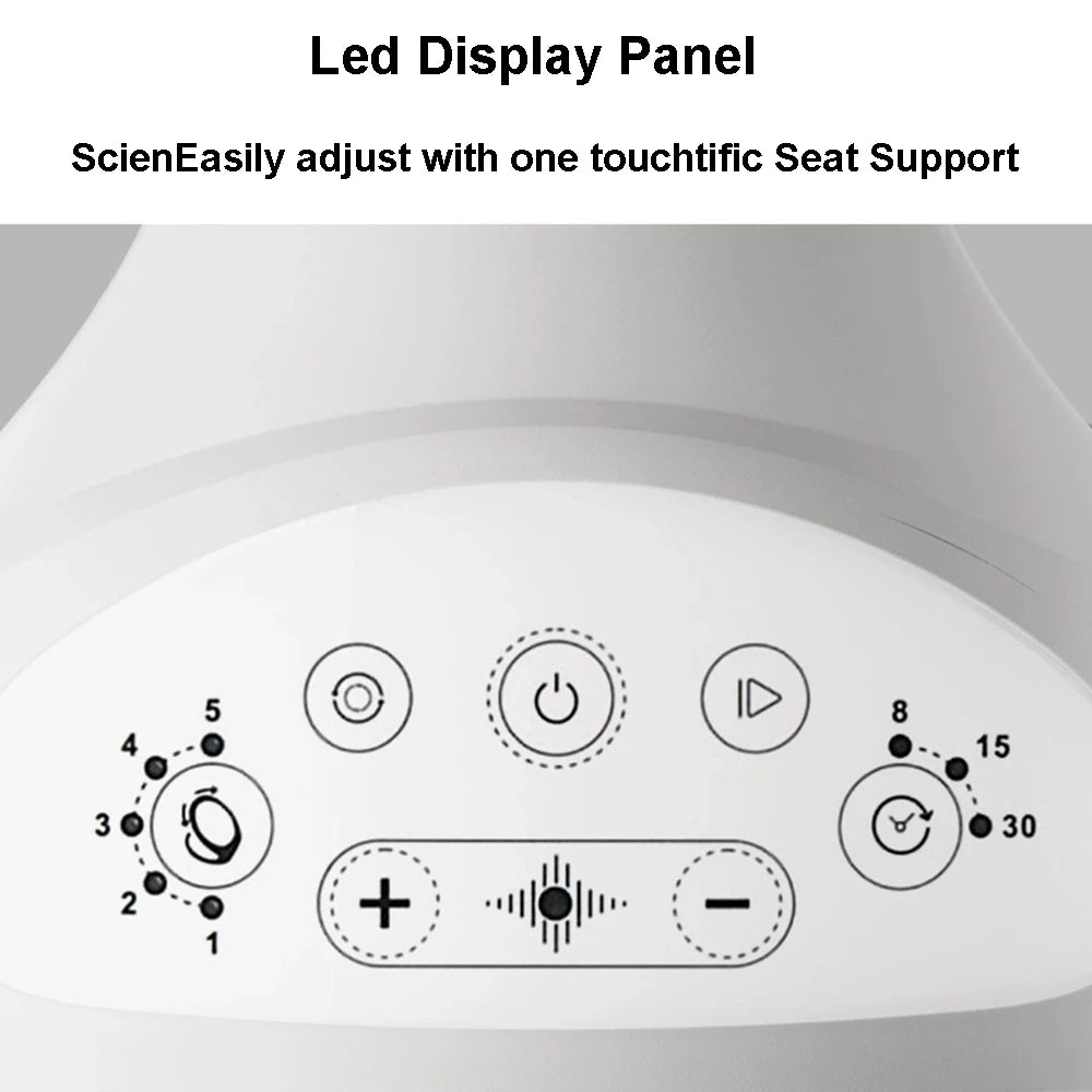 Foldable Newborn Bassinet Electric Baby Bassinet 7-piece set