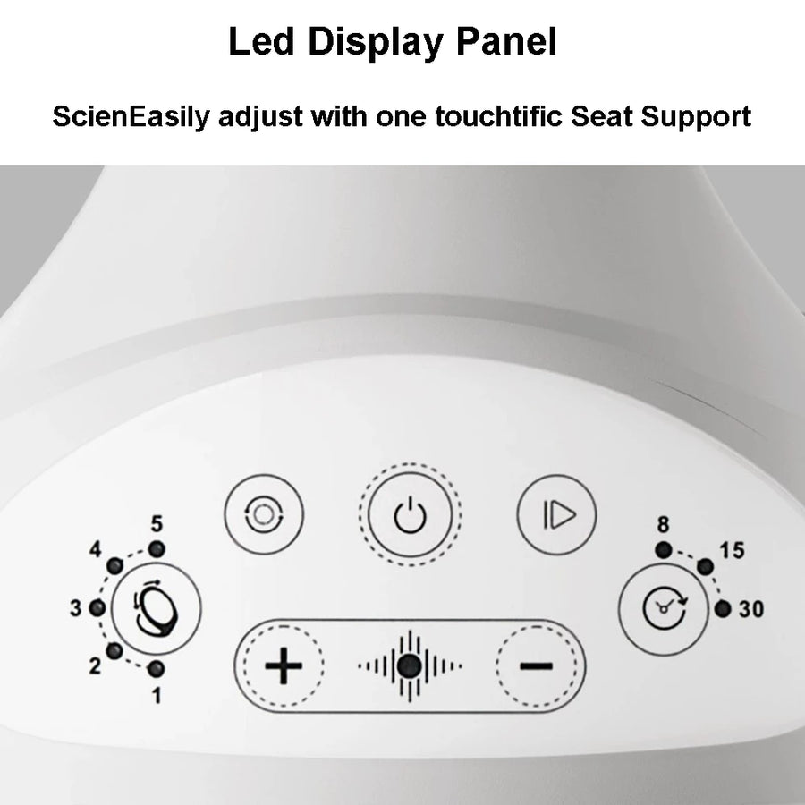 Foldable Newborn Bassinet Electric Baby Bassinet 7-piece set