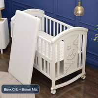 Pure Era Baby Crib Sets with Changing Table Infant Portable Crib