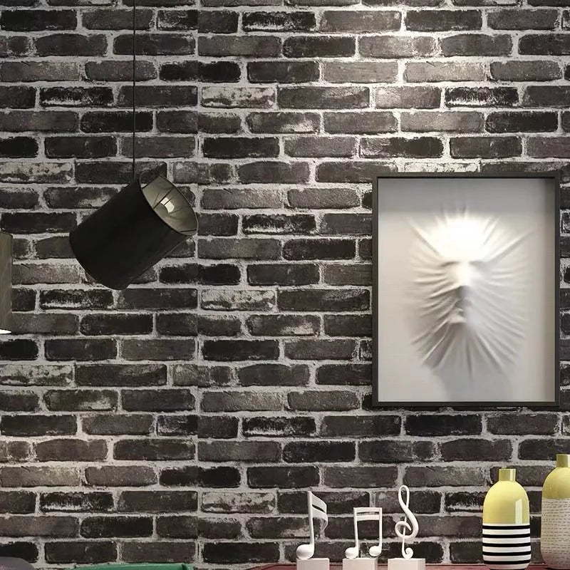 PU 3D Faux Brick Wall Panels Red Brick Wall Panel Imitation Stone Wall Panel