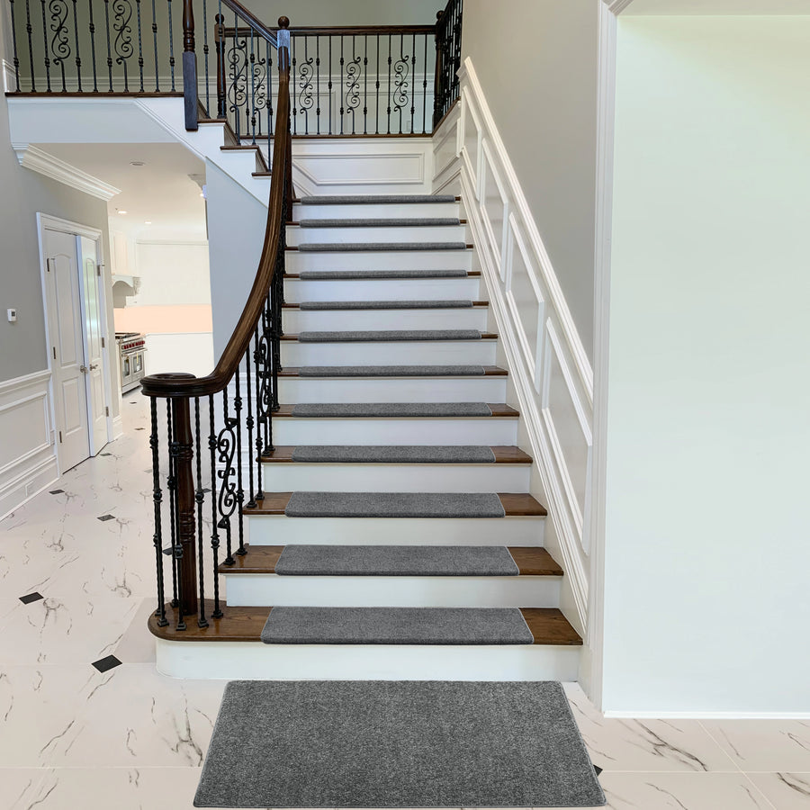 Bullnose Carpet Stair Treads (Set of 14,7,2,14+1)