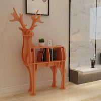 Creative Kids Bookshelf Wooden elk Animal Bookshelf