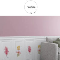 Peel and Stick Wallaper, Wallpaper Self-adhesive 3D Baseboard Wall Sticker, Waterproof and Anti-collision Wall Sticker