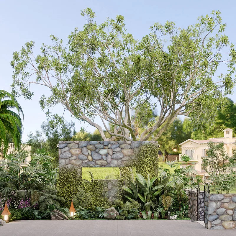 FPC Decorative Outdoor Wall Panels - Cobblestone