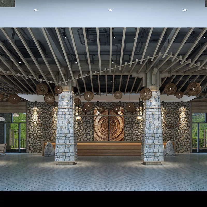 FPC Decorative Outdoor Wall Panels - Cobblestone