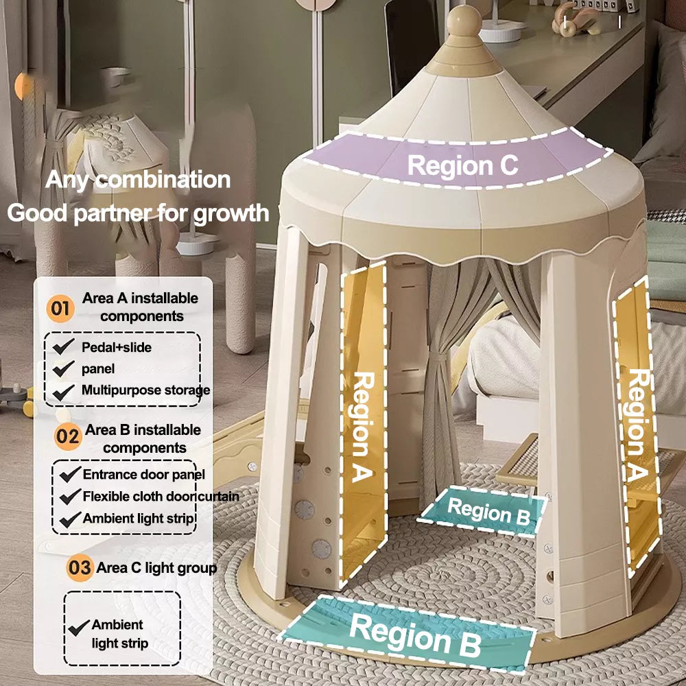 Light up 2024 tent for kids