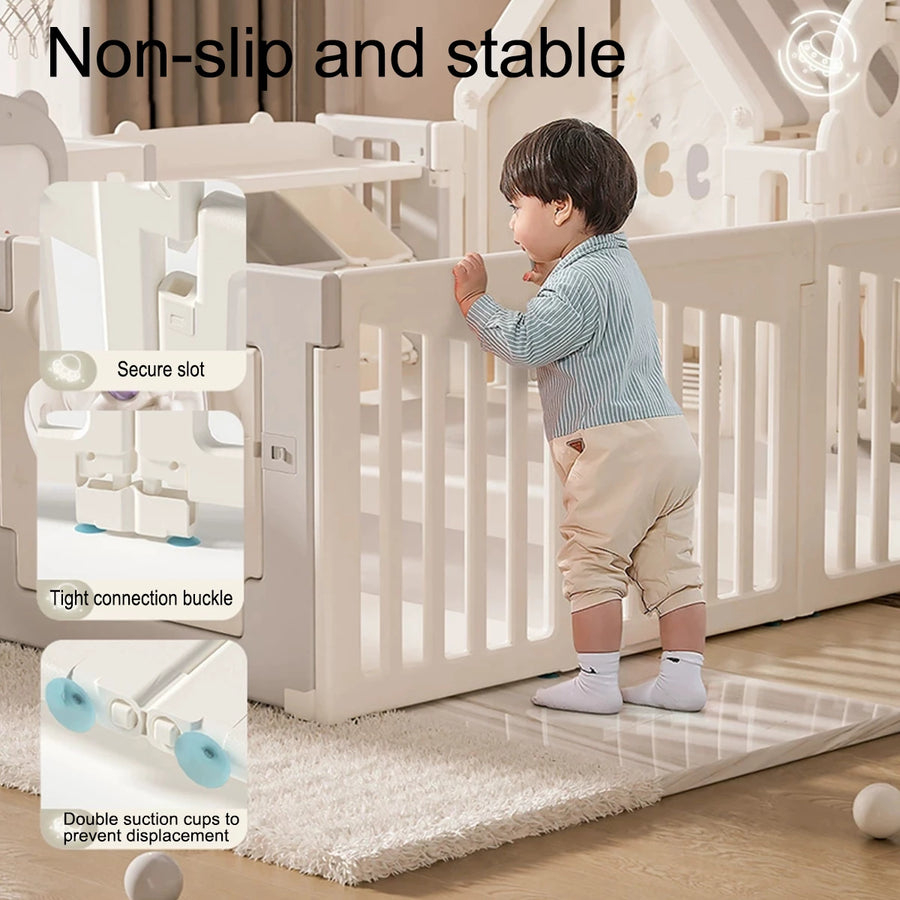 Indoor Home Play Yard Playpen Newborn Playpen |  Spaceship Space