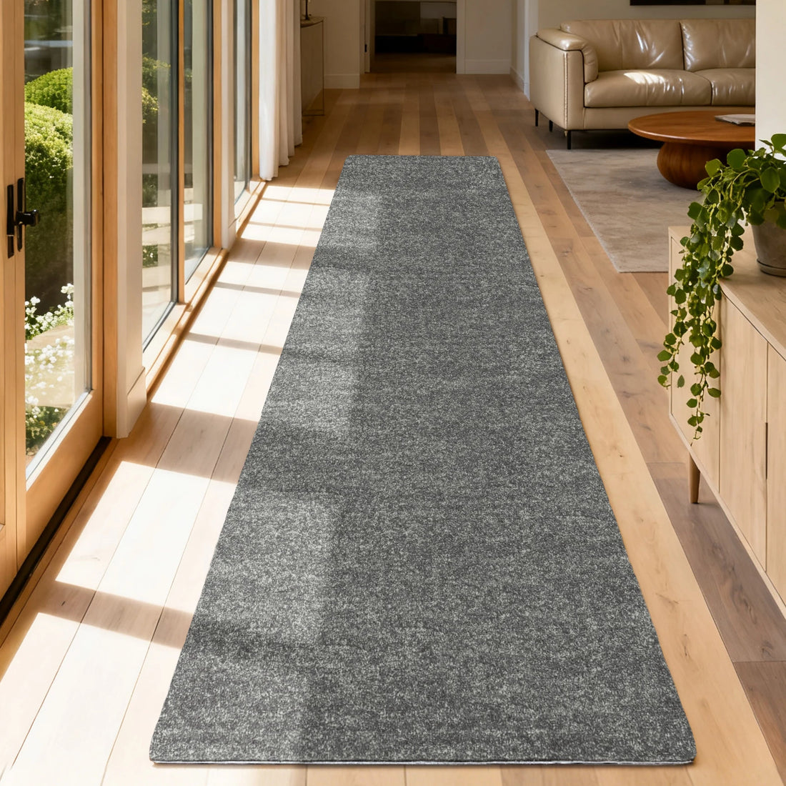 Non Slip Carpet Stair Treads Landing Mat - Cuttable Area Rug