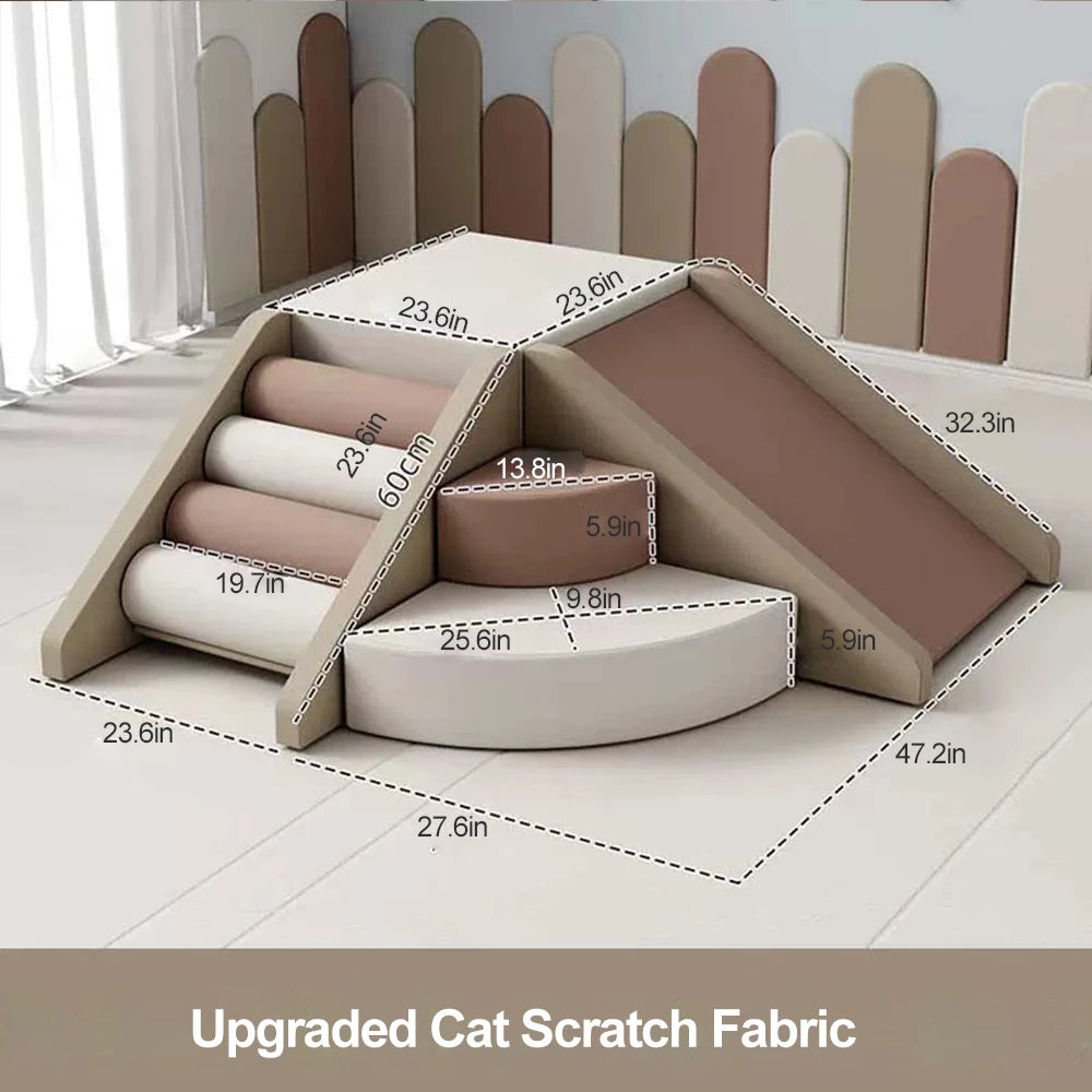 Soft foam top climbing blocks