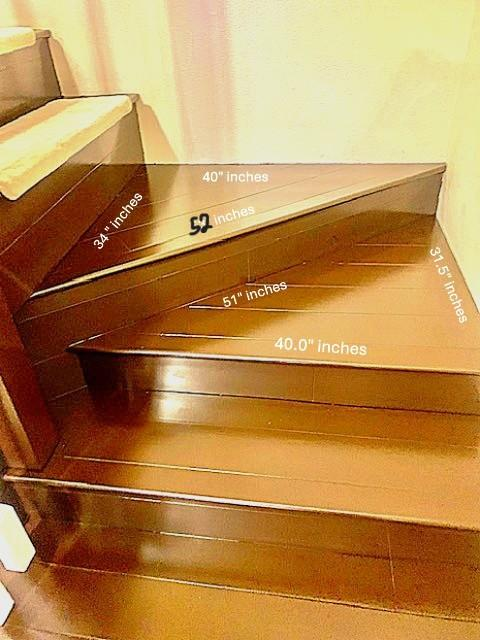 Customized Stair Carpet/Rug Pads