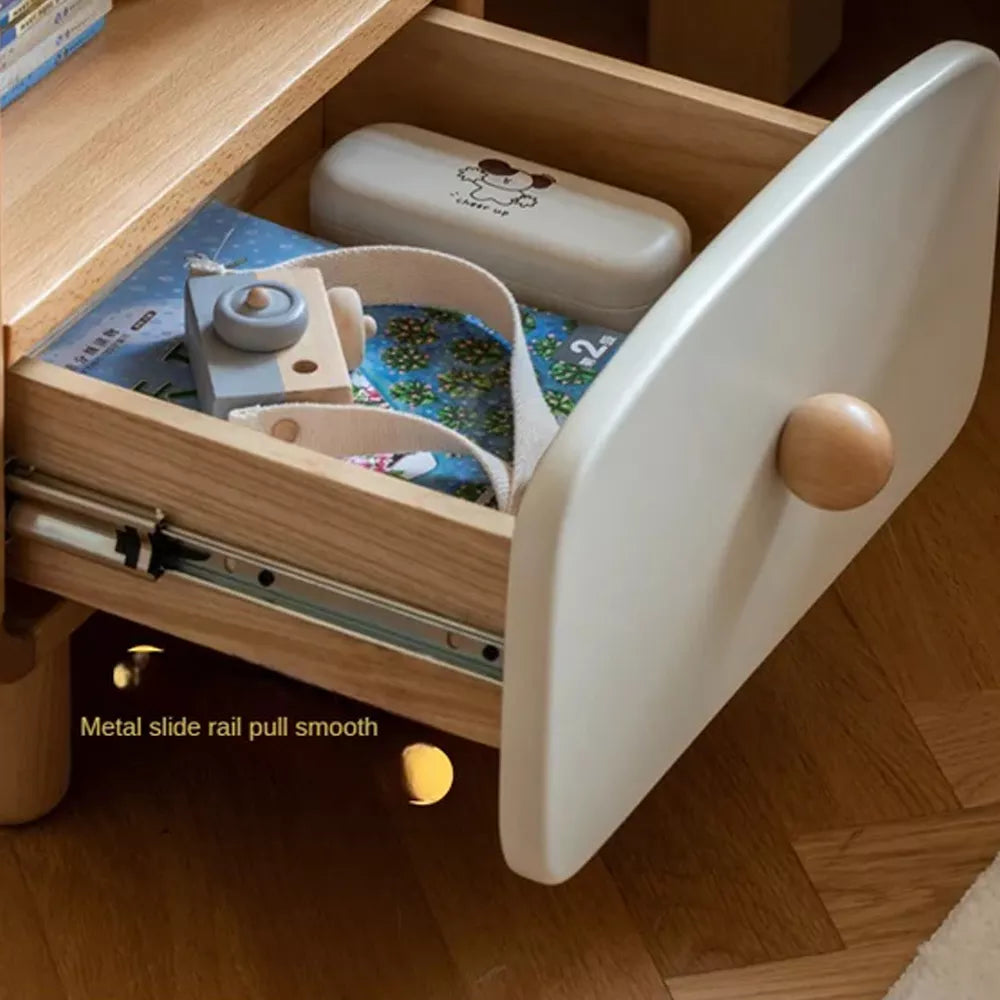 Beech Solid Wood Kid's Creative Nightstand