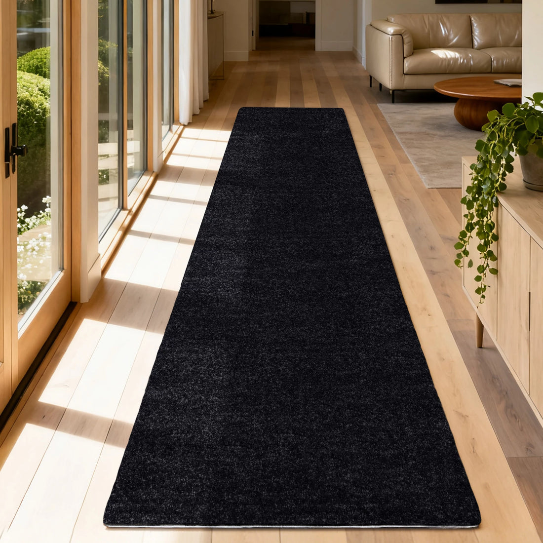 Non Slip Carpet Stair Treads Landing Mat - Cuttable Area Rug