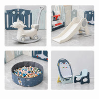 Foldable Baby Playpen with Toys Toddler Game Fence | Outer Space