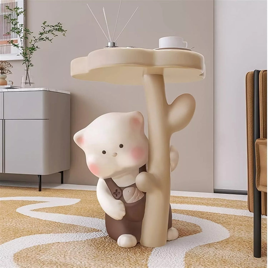 Sculpture Statue Large Floor Decorations Placement Ornaments Living Room TV Cabinet Next to The Tray Storage Decorations Modern Home Decoration