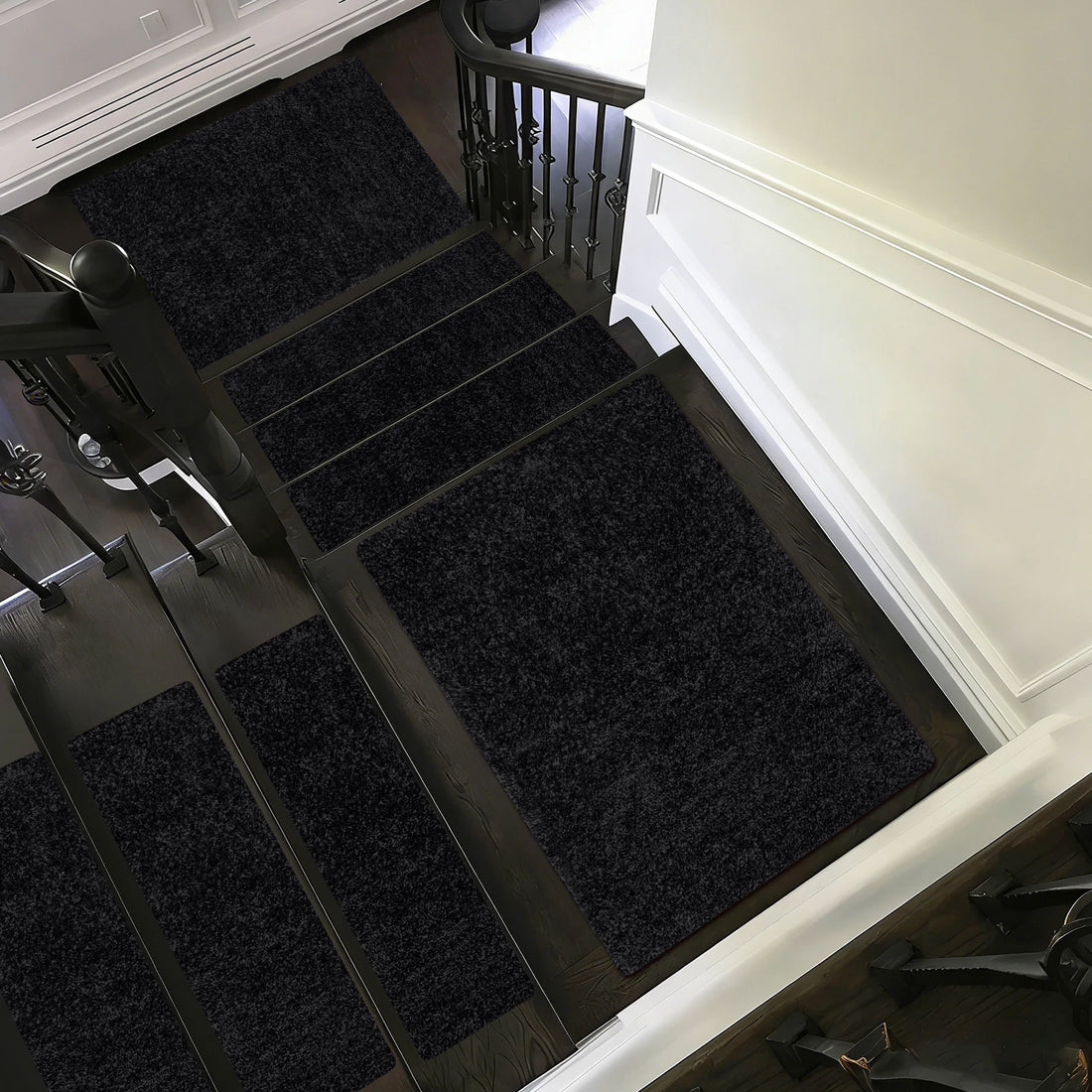 Non Slip Carpet Stair Treads Landing Mat - Cuttable Area Rug