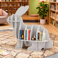 Kids Creative Rabbits Bookshelf Locker Wooden