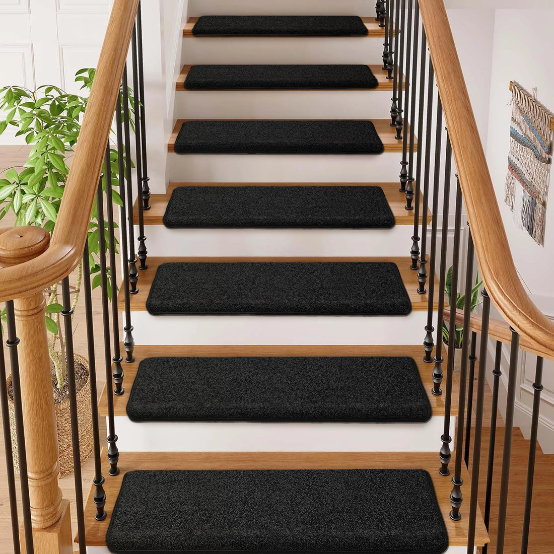 Bullnose Carpet Stair Treads (Set of 14,7,2,14+1)