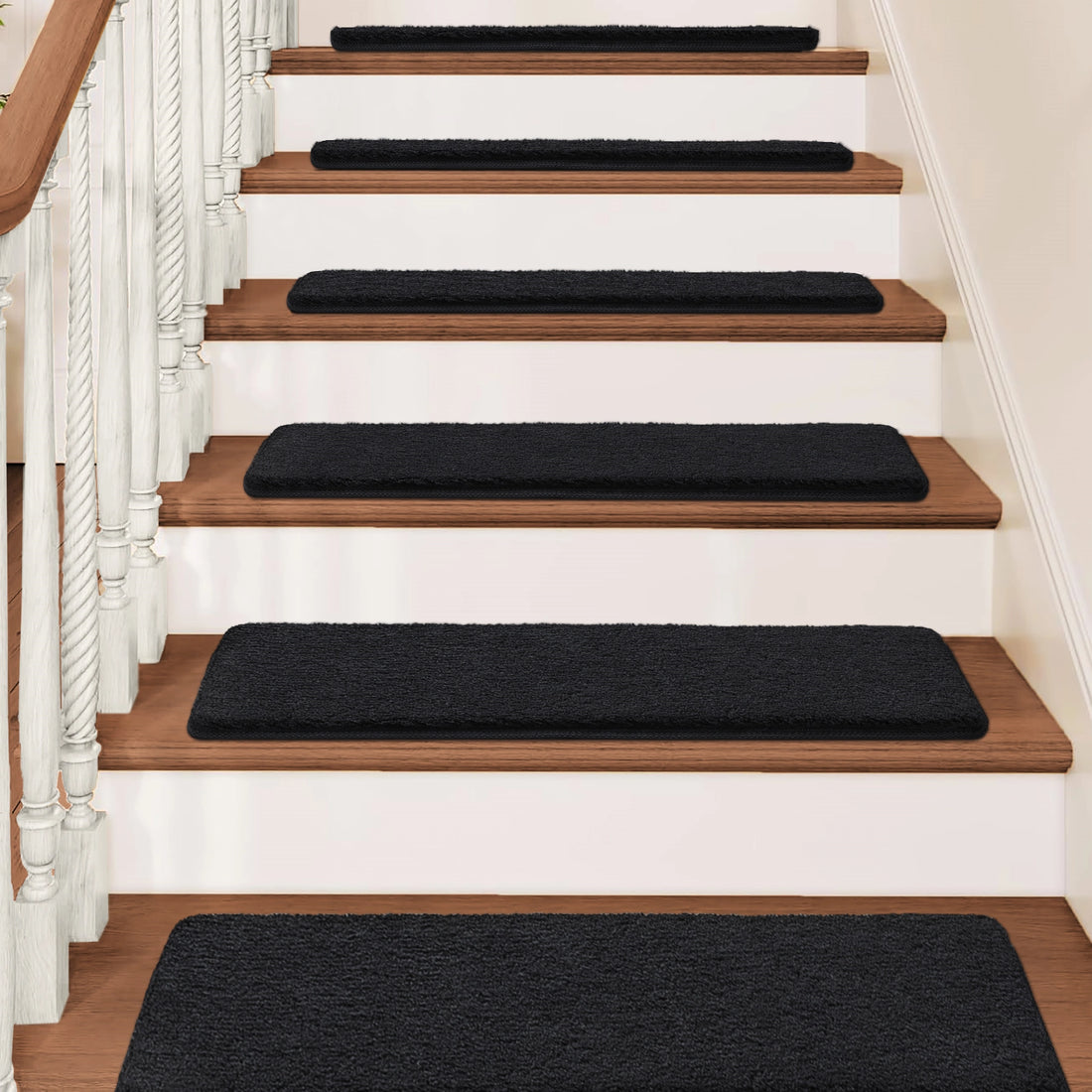 Carpet Stair Treads | Ultra Plush Soft (Set of 14,12,7,2)