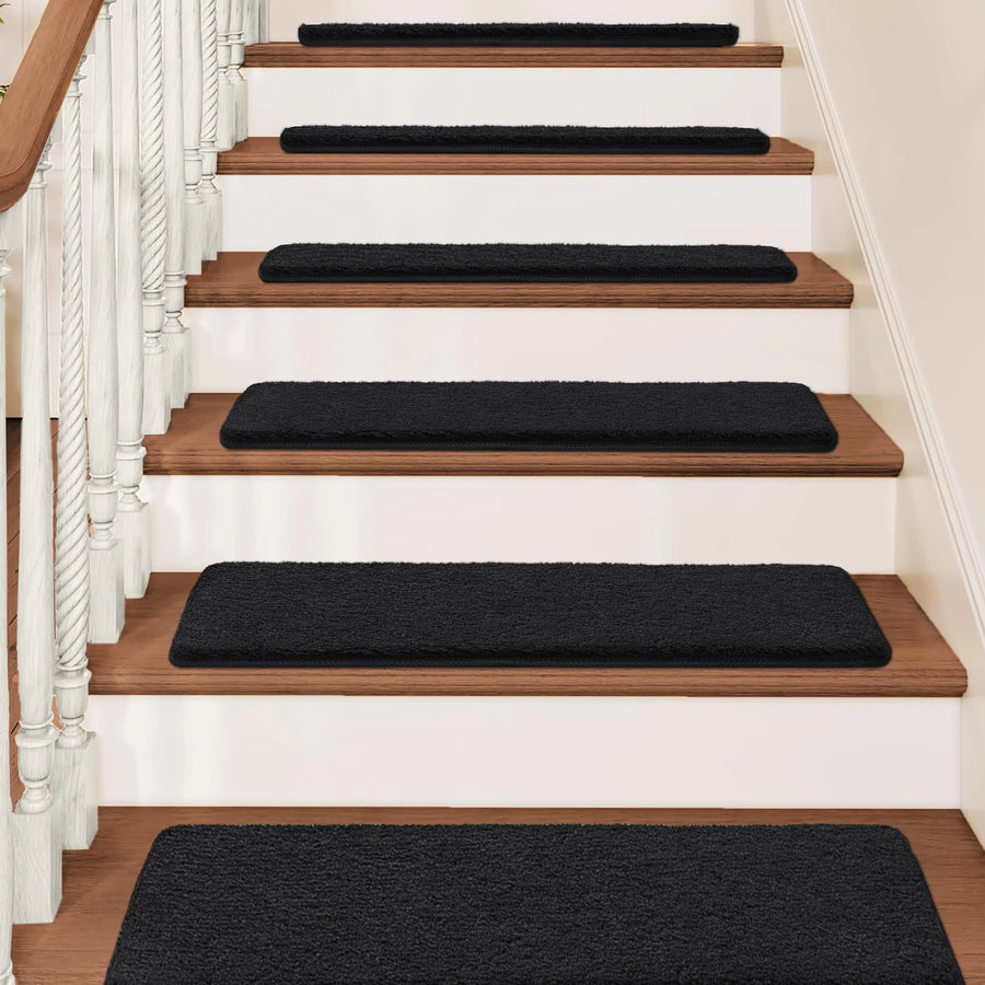 Carpet Stair Treads | Ultra Plush Soft (Set of 14,12,7,2)
