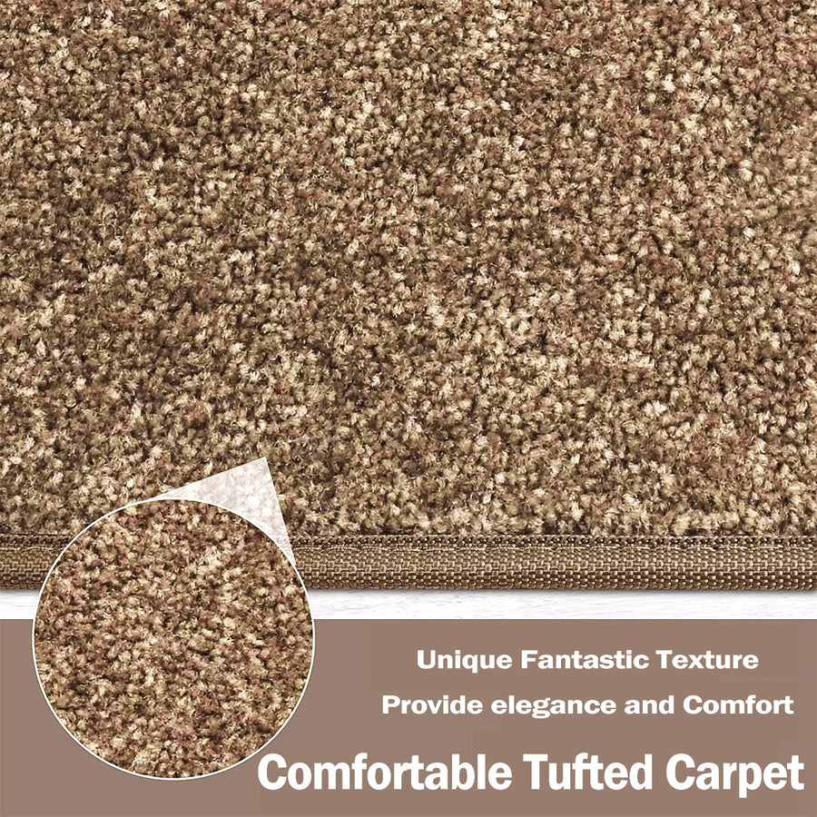 Bullnose Carpet Stair Treads (Set of 14,7,2,14+1)