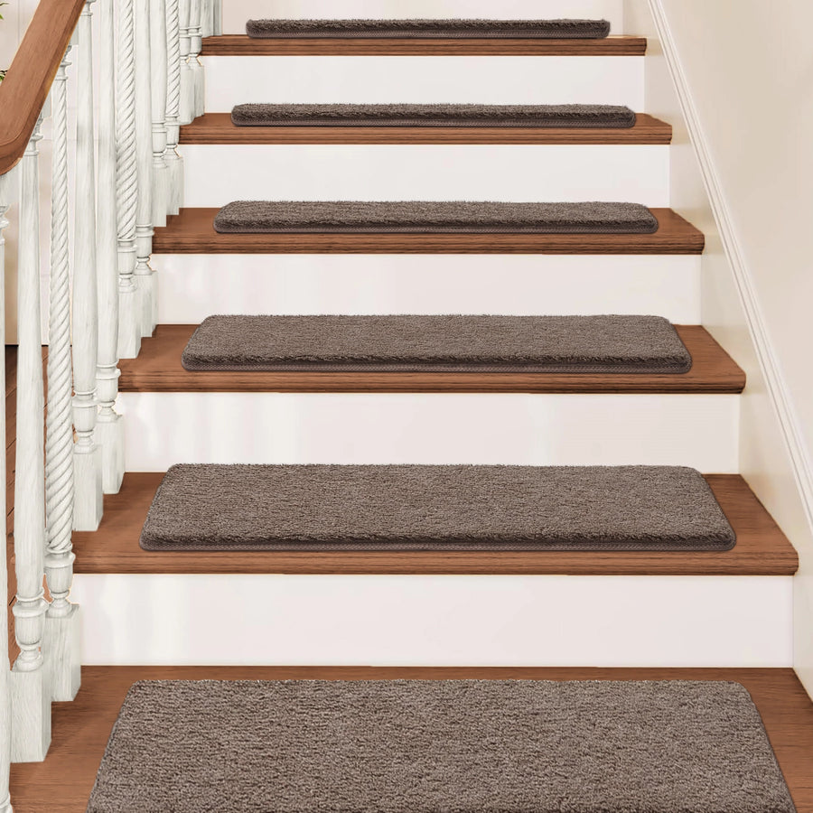 Carpet Stair Treads | Ultra Plush Soft (Set of 14,12,7,2)